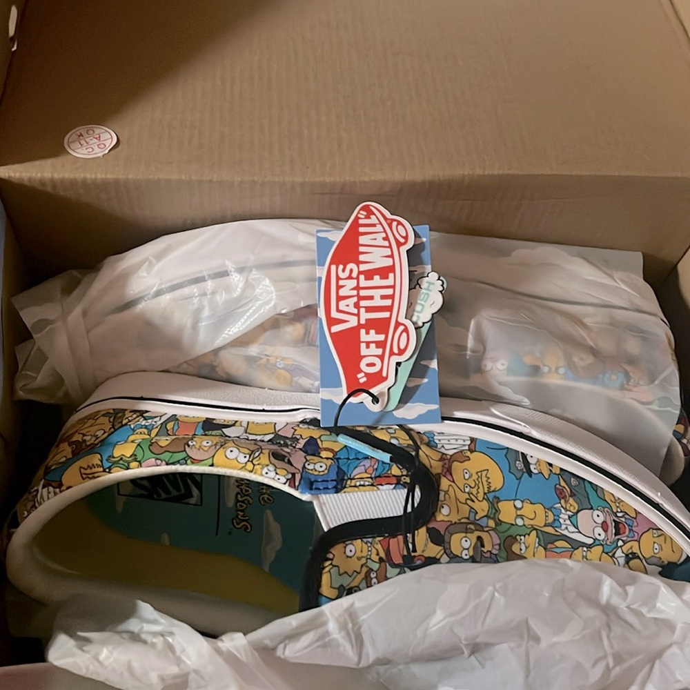 The Simpsons | vans slip on
